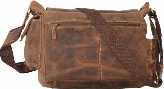 Greenburry - Vintage Messenger II - Messenger - Bruin - Leer