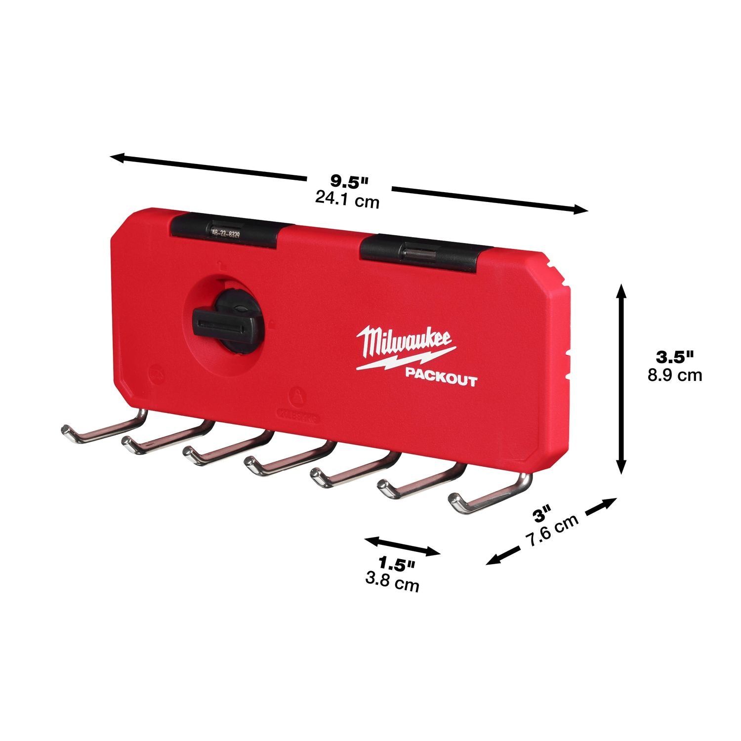 Milwaukee PACKOUT™ Kleine hakenrij - 4932493384