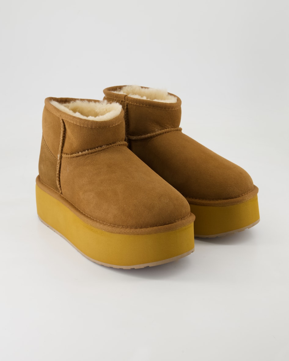 EMU Australia Stinger Micro Flatform Winterstiefel in Beige