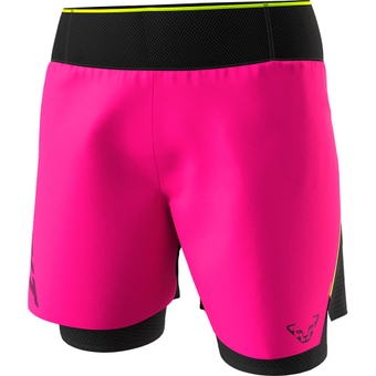 Dynafit DNA Ultra 2-in-1 Shorts Pink Glo Damen