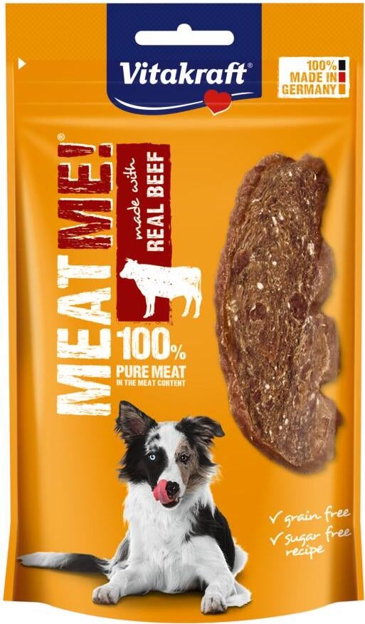 Vitakraft kauwstrips Meat Me! rund 60 g