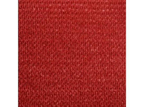 Voile d'ombrage 160 g/m² Rouge 2,5x5 m PEHD