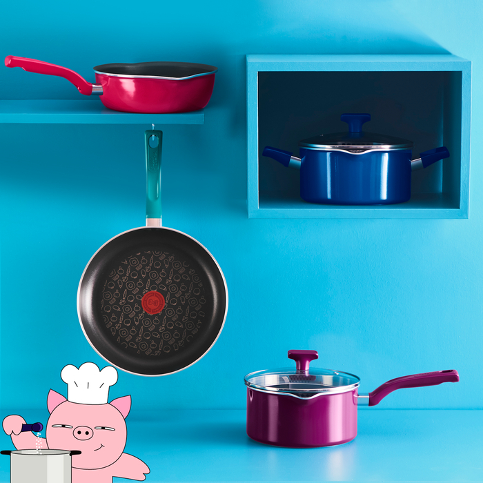 Chefclub by Tefal Casserole 20 cm + couvercle
