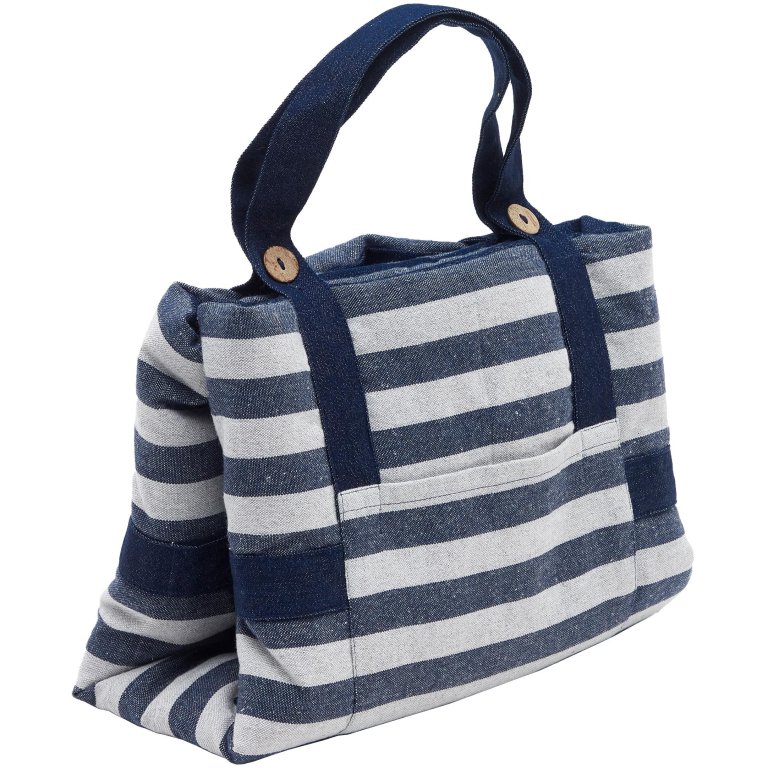 Kave Home Tabby draagbare hondenplaid 60x80 Blauw