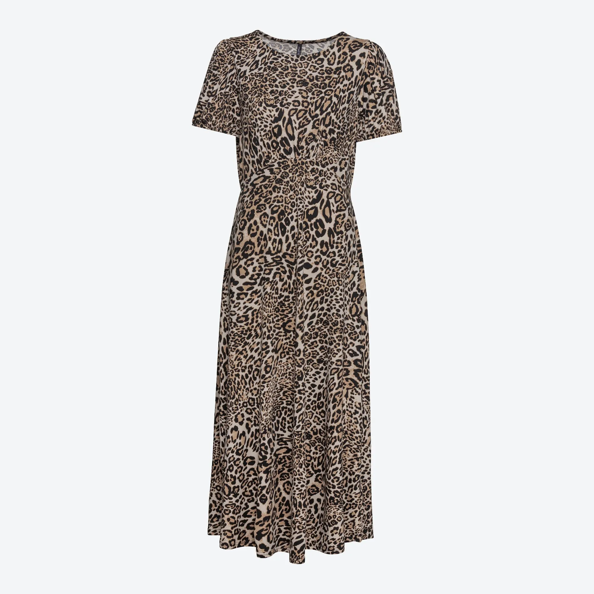 Damen-Kleid mit Leo-Muster