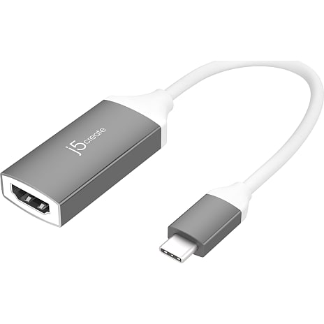 J5 USB-C til 4K HDMI adapter - sølv