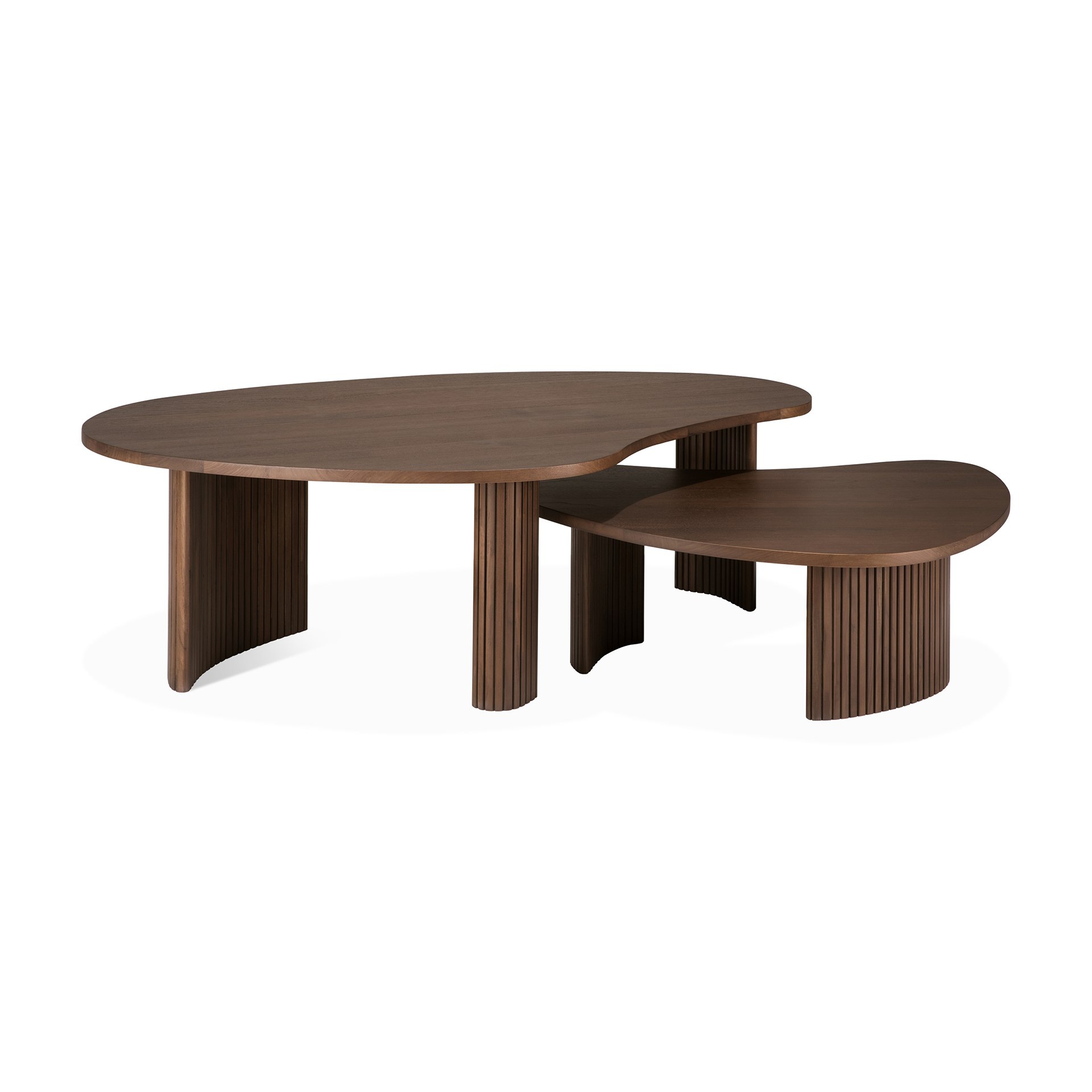 Ethnicraft - Boomerang koffietafel - teak bruin - klein