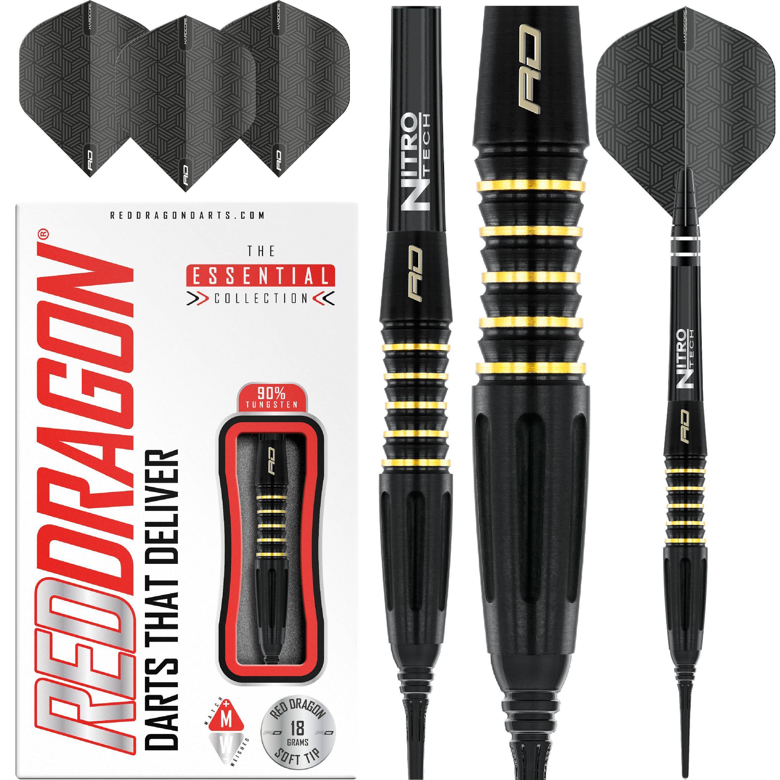 Red Dragon - Clarion Black - Softdart