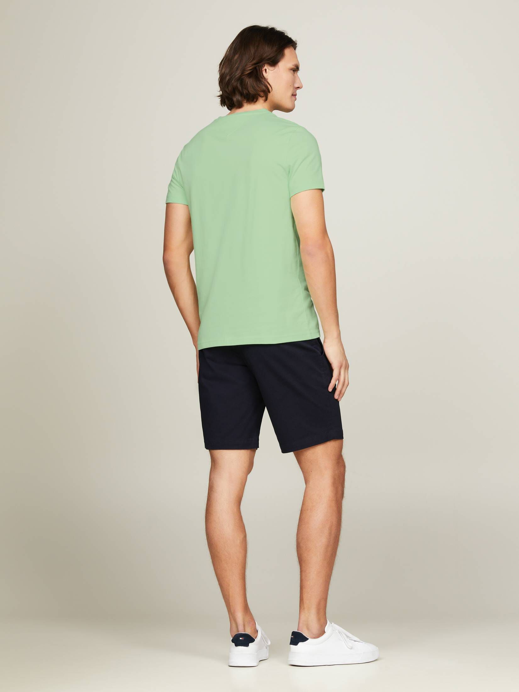 Tommy Hilfiger| Herren T-Shirt TOMMY LOGO TEE Slim Fit