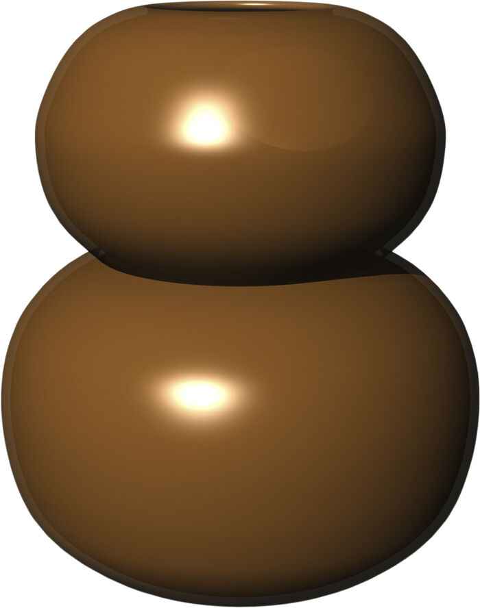 OYOY Living Design Lasi Vase - Ekstra Lille Nutmeg