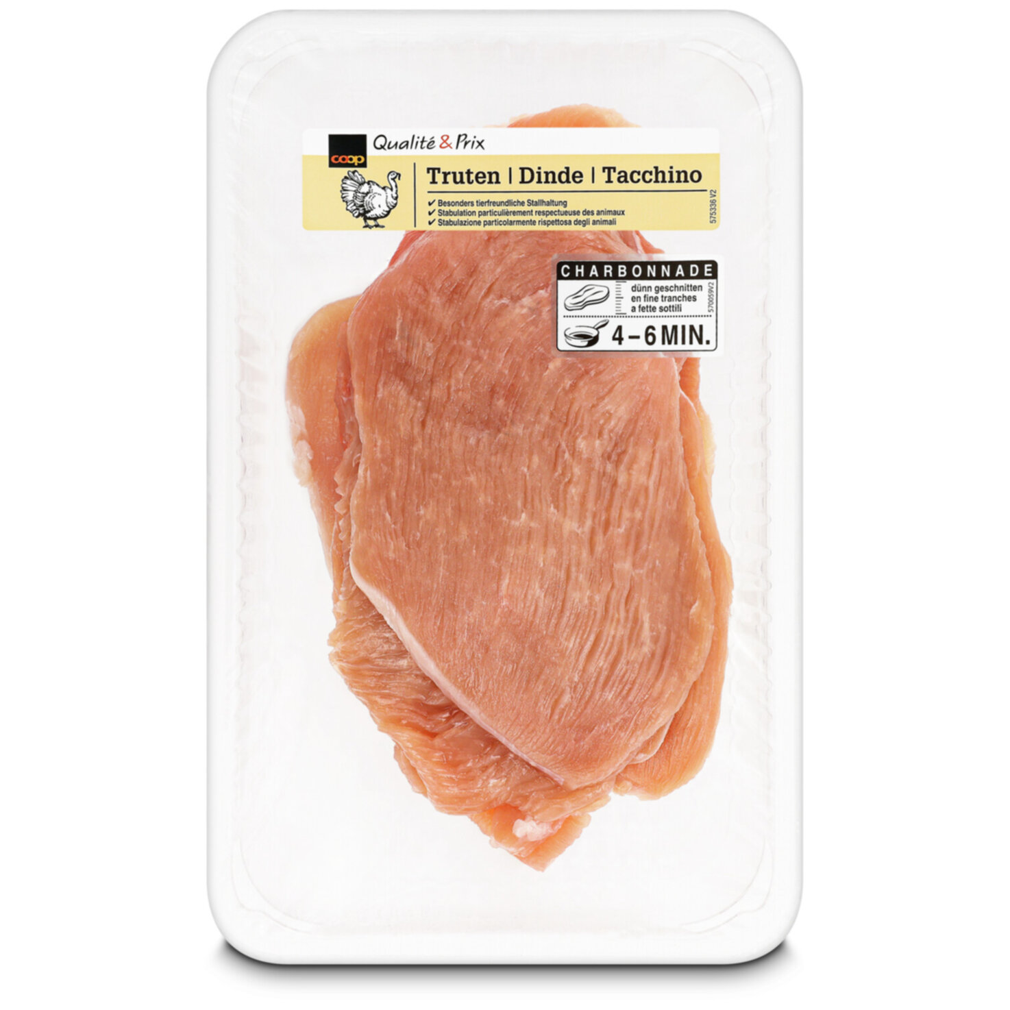Trutenschnitzel dünn XXL ca. 630g