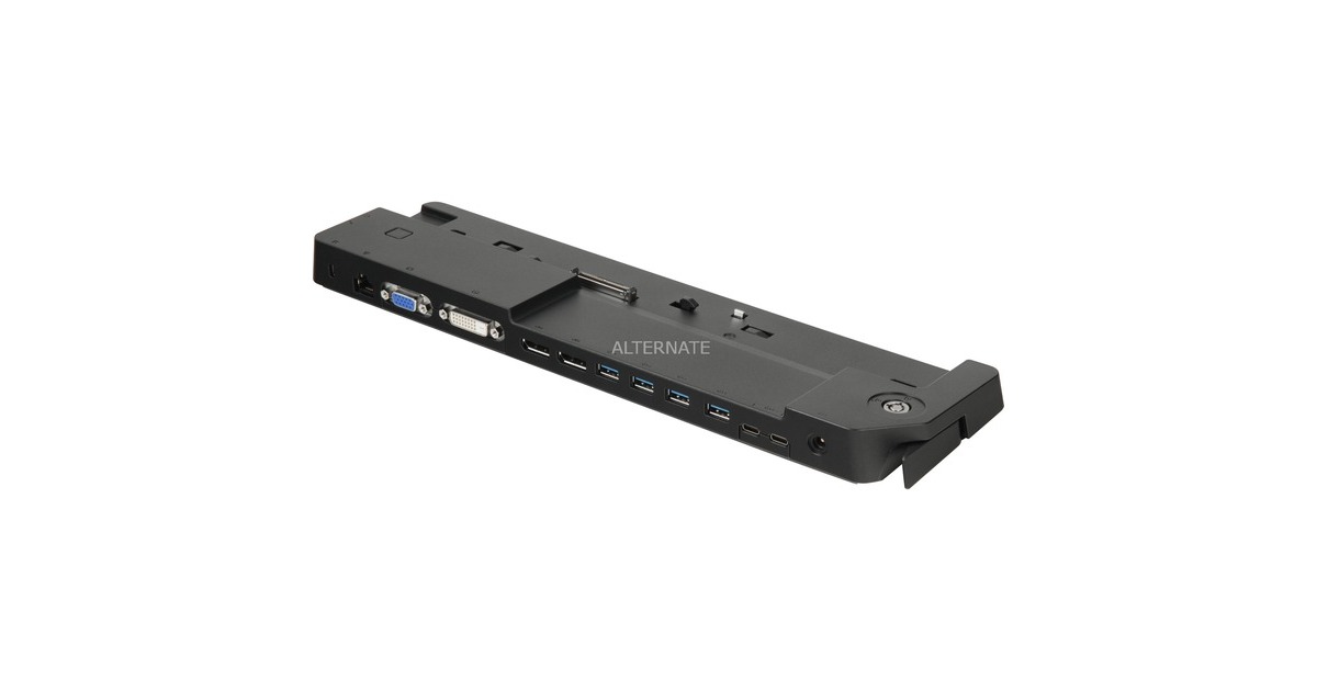 FujitsuPort Replicator - VGA - 90 Watt - EU dockingstation  (Zwart)