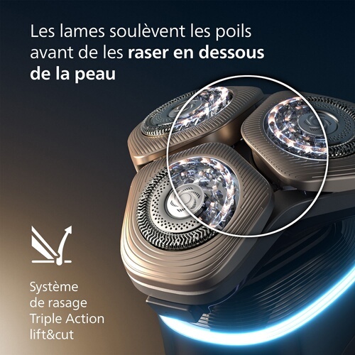 Rasoir électrique Philips XP9400/31 Serie i9000 prestige 100 % étanche avec Skin IQ