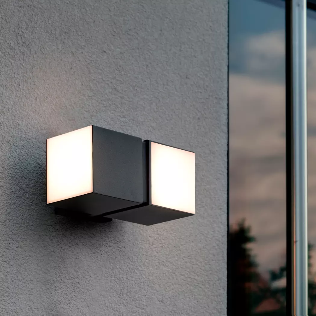 LED-Außenwandleuchte Cuba