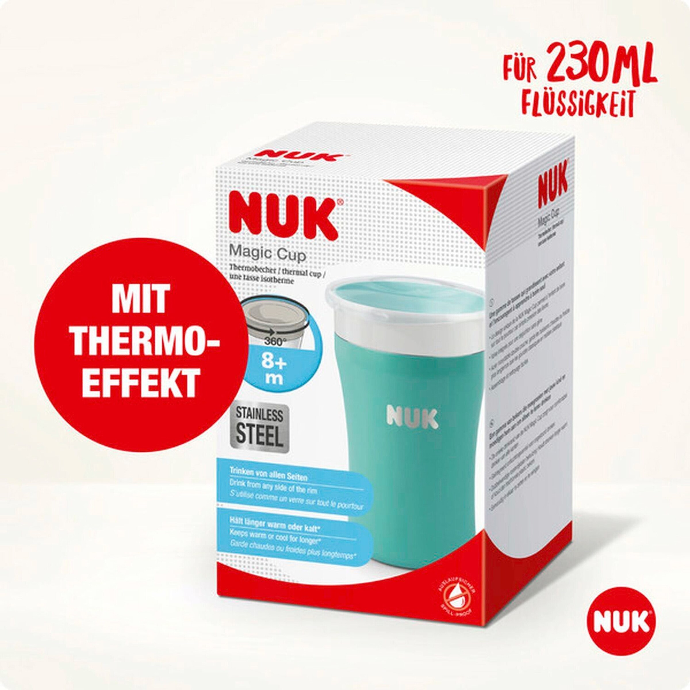 NUK Thermobecher Magic Cup 230ml