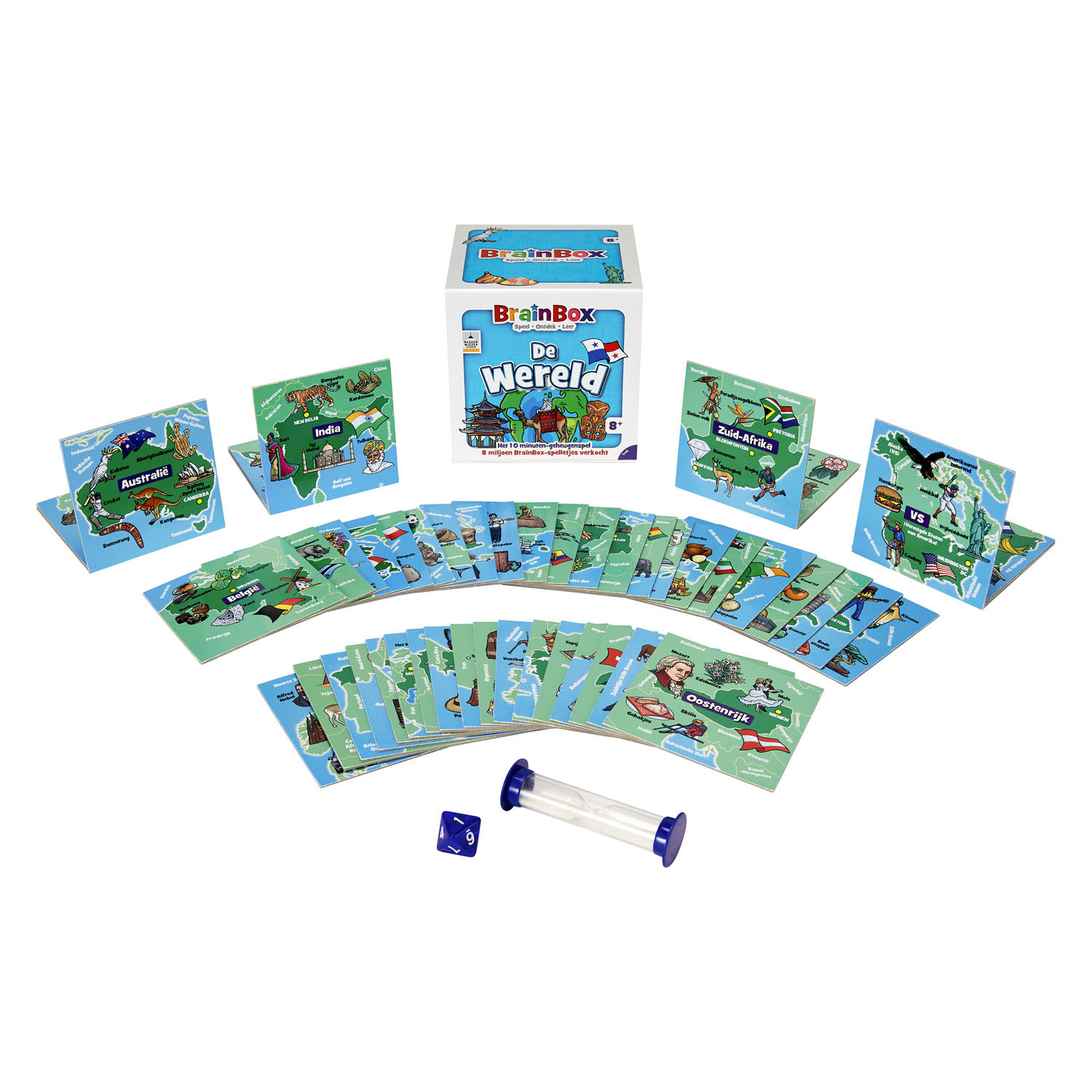 BrainBox De Wereld Bordspel