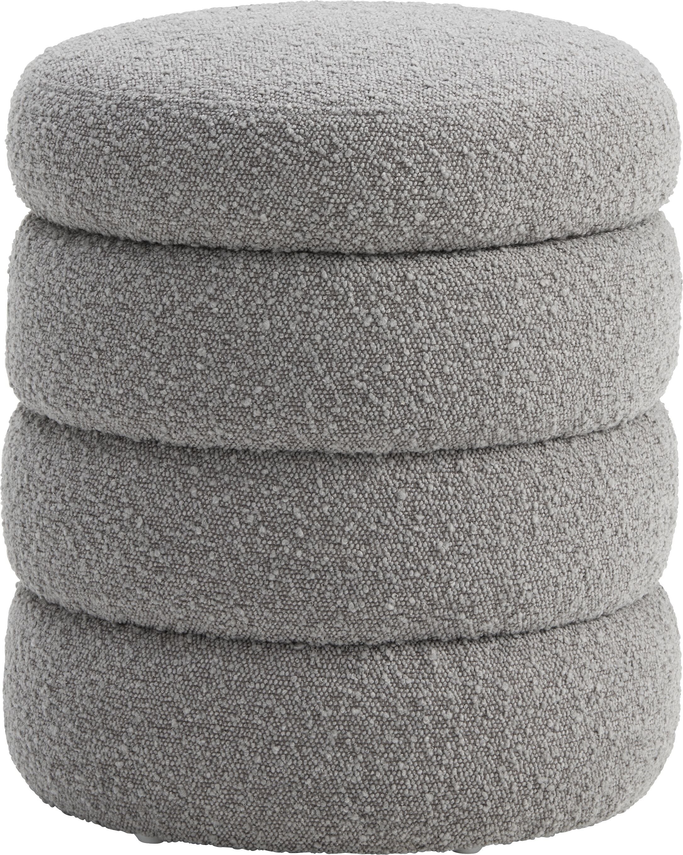 LIYA Hocker - Anthrazit / H: 47.0 cm