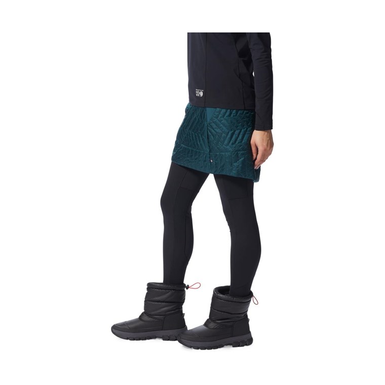 Mountain Hardwear Trekkin Insulated Mini Skirt Women Dark Marsh