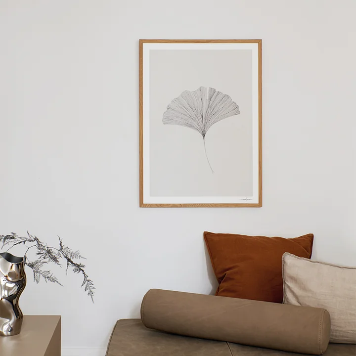 The Poster Club - Ginkgo Leaf von Ana Frois, 30 x 40 cm