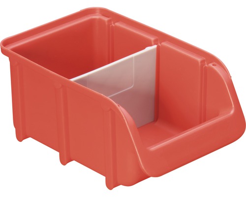 Opbergdoos maat 2, kunststof, rood