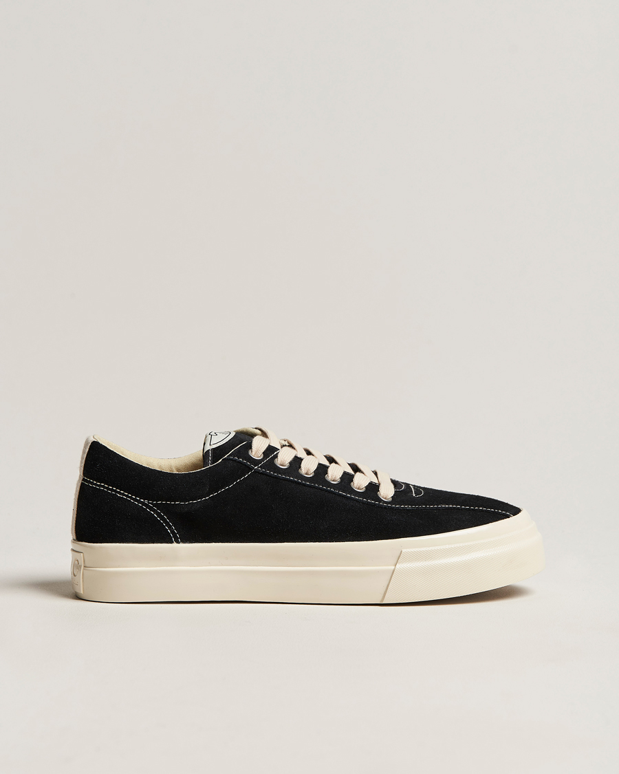 Stepney Workers Club Dellow Suede Sneaker Black/Ecru
