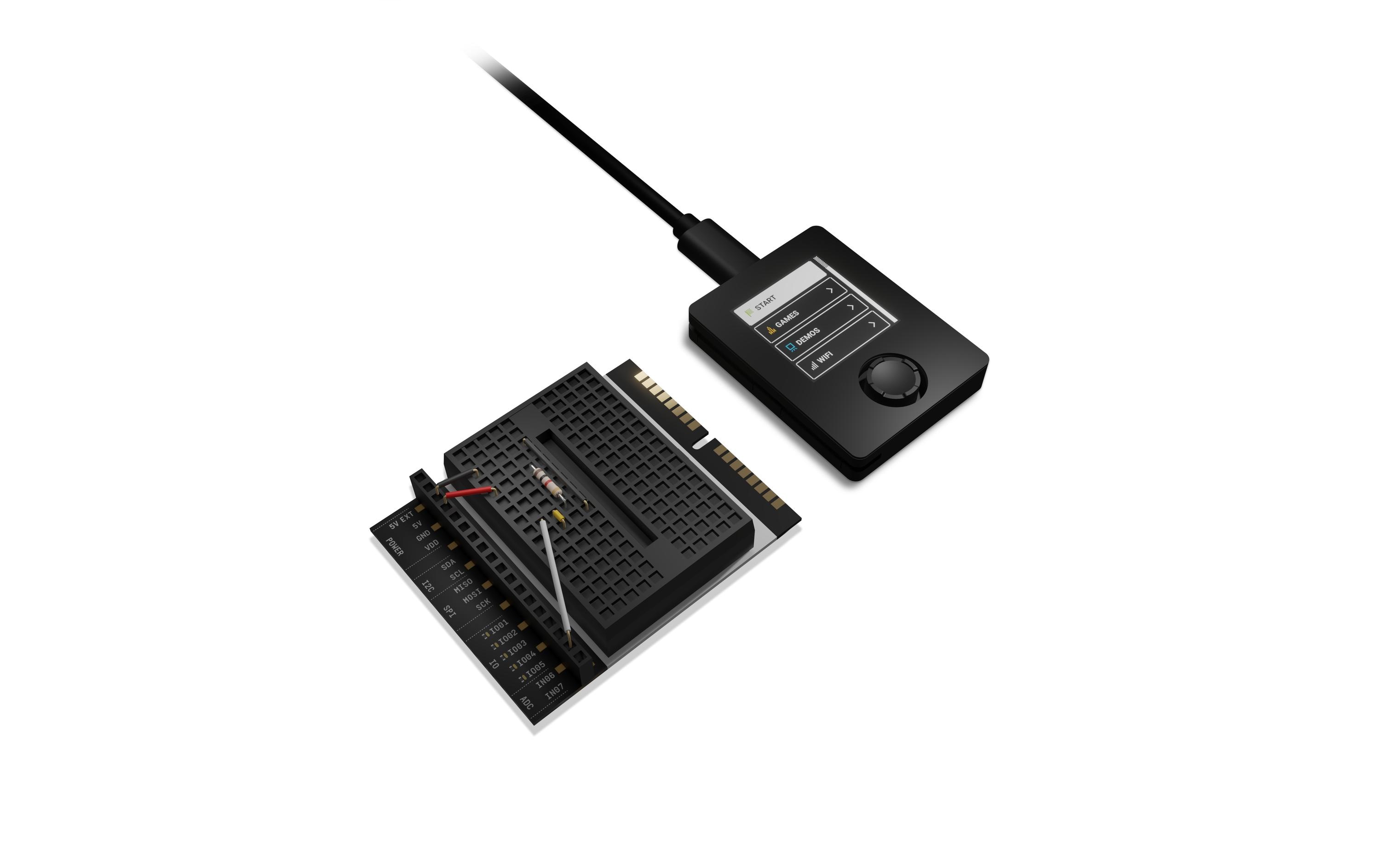 Entwicklerboard Oxocard Connect Innovator KitUmfangreiches Entwicklerboard-Komplettset