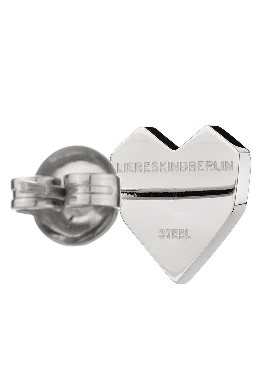 Liebeskind Berlin Paar Ohrstecker »Schmuck Geschenk Edelstahl Ohrringe Herz«