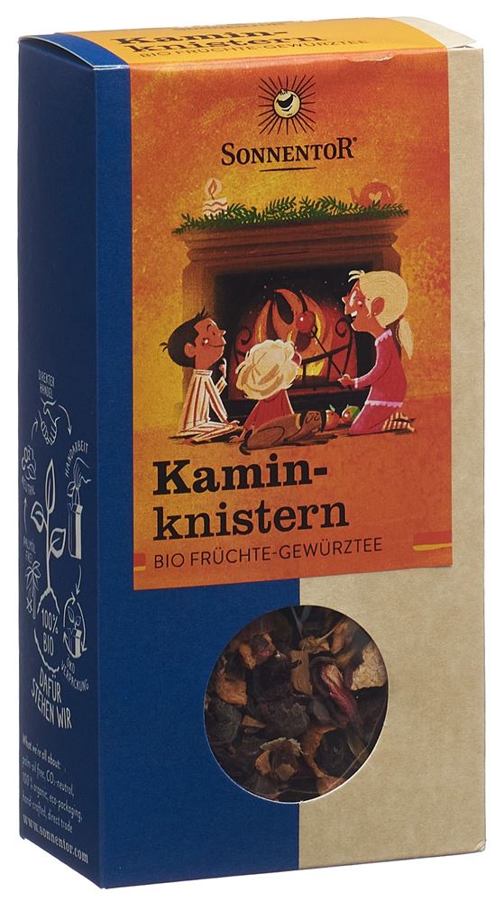 SONNENTOR Kaminknistern Tee Tees offen BIO Btl 100 g
