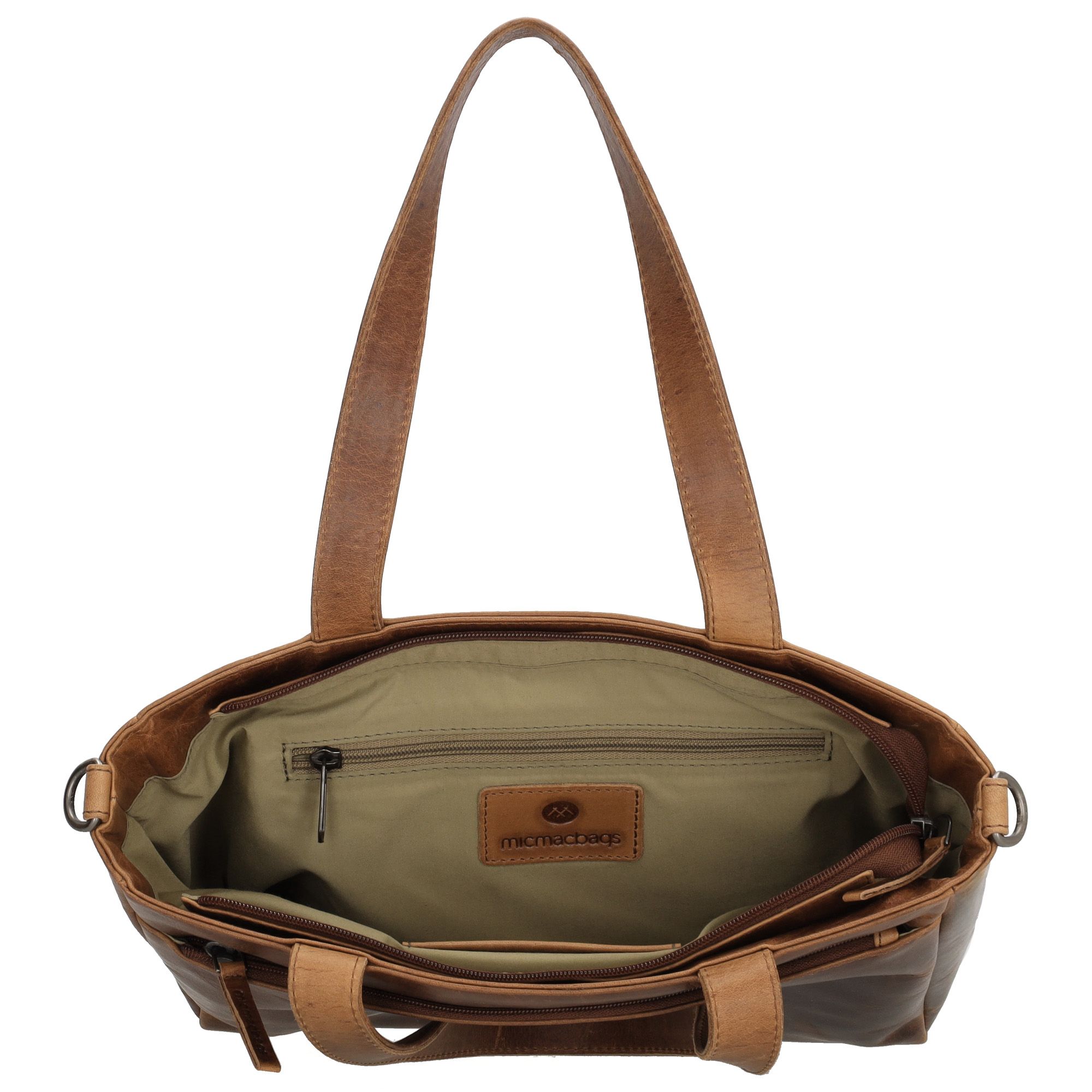 Micmacbags Next Navajo Hand/ Schoudertas Bruin