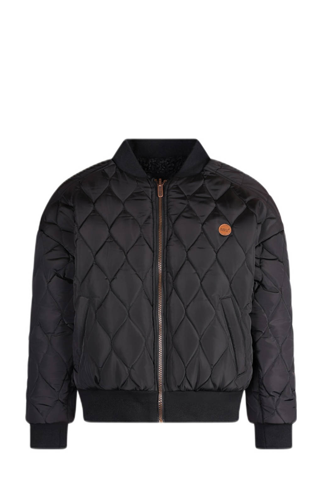 NoBell’ reversible quilted winterjas Bombi zwart
