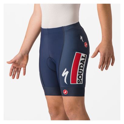 Cuissard Sans Bretelle Enfant Castelli Soudal Quick-Step 2024 Bleu