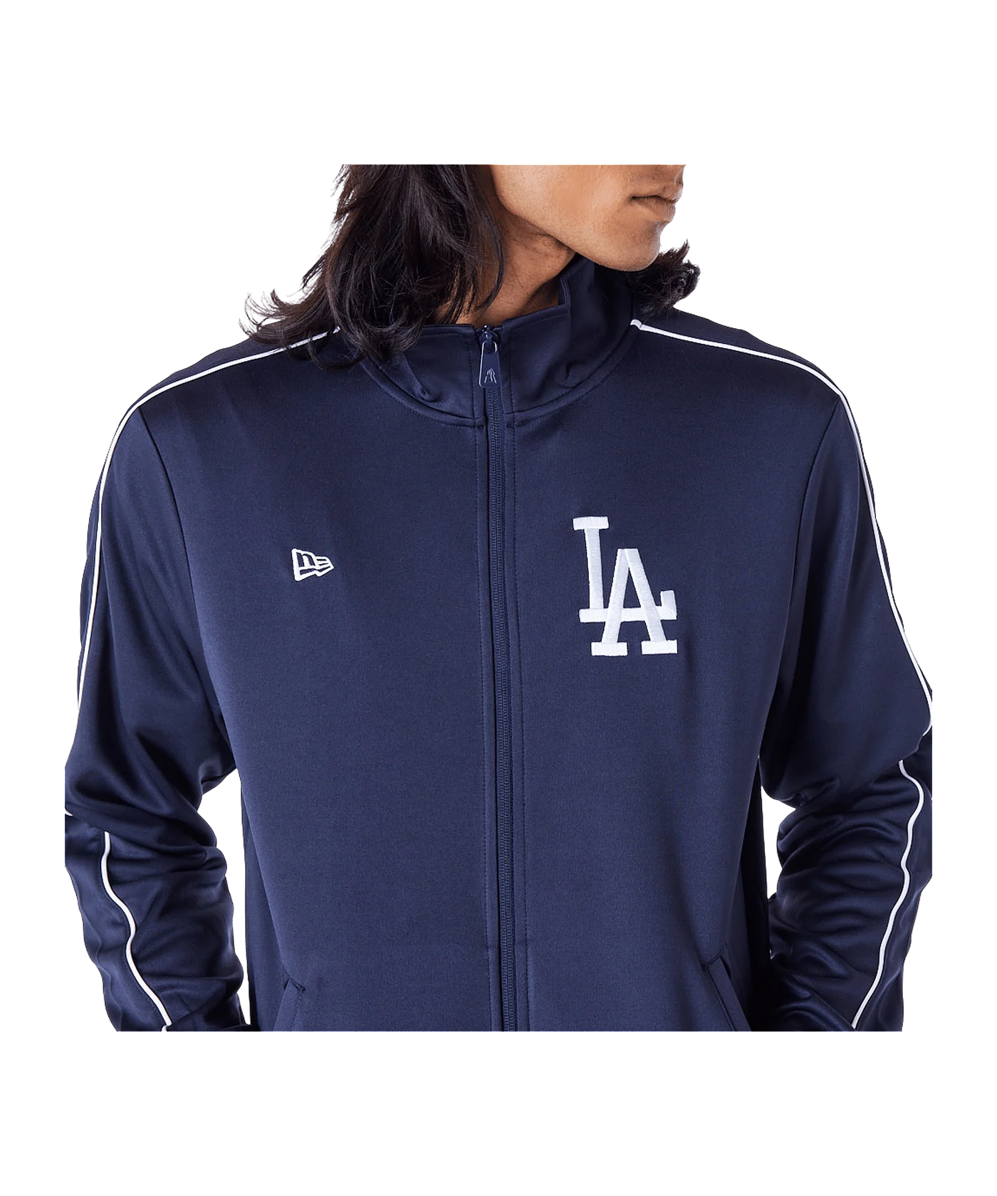 New Era MLB Los Angeles Dodgers Trainingsjacke Blau