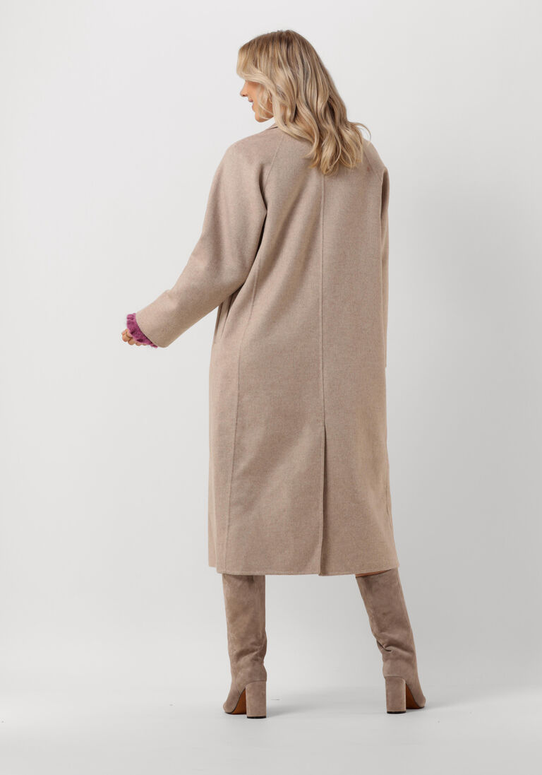 SELECTED FEMME ecru selected femme mantel new tama handmade wool coat b