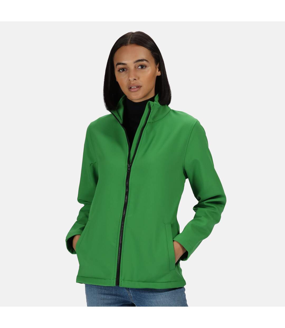 Regatta - Veste softshell ABLAZE - Femme (Vert/noir) - UTPC3285