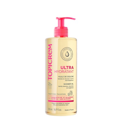 Topicrem UH Ultra-Hidratante Óleo de Duche 500ml