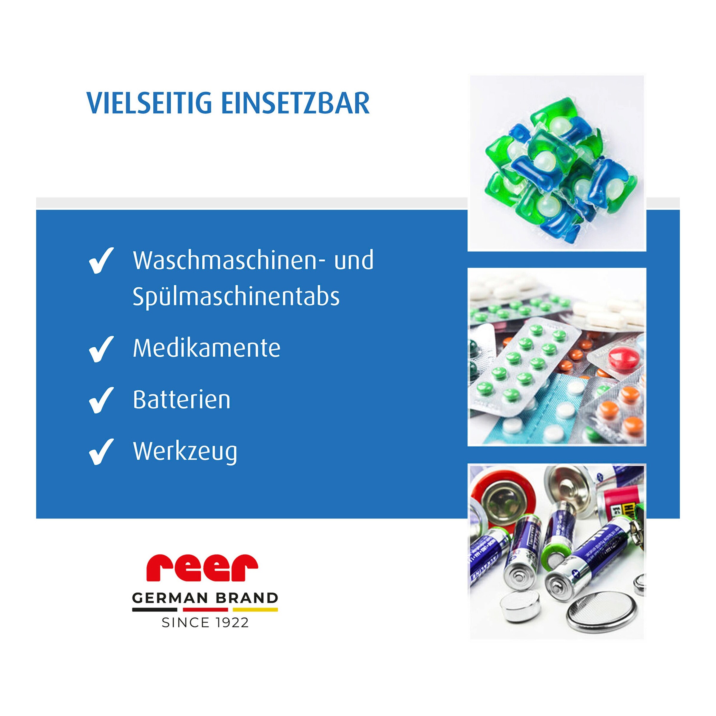 reer SafeContainer kindersichere Aufbewahrungsbox