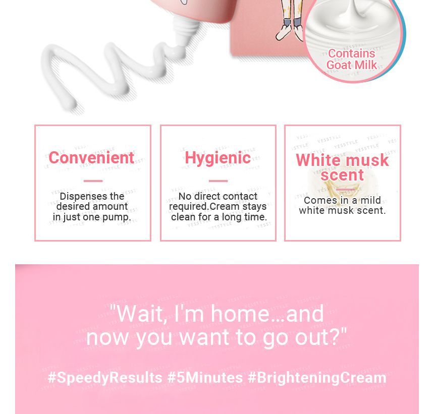 Elizavecca - Moisture Skin Liar Whitening Cream 100ml