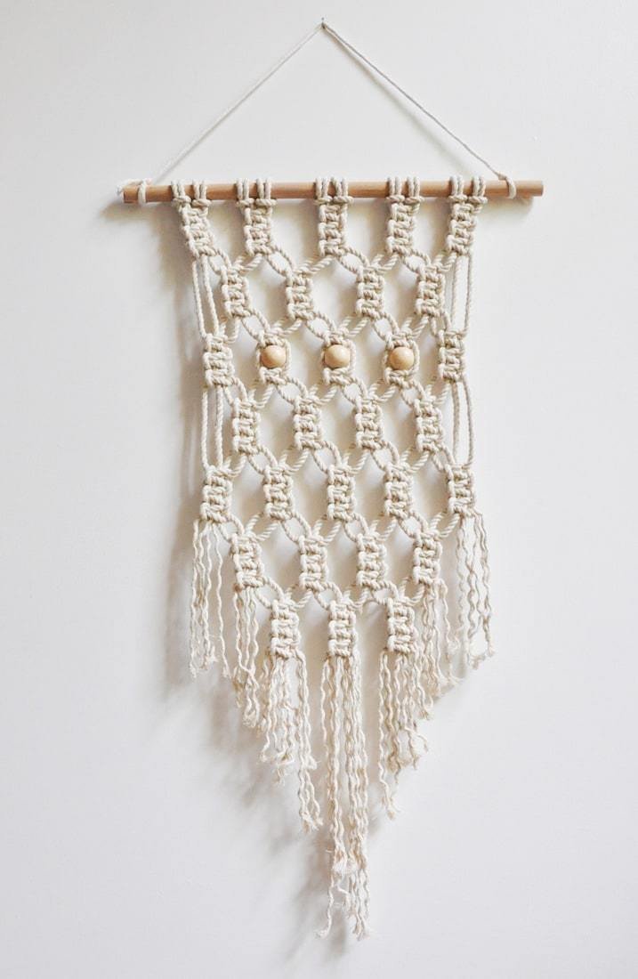 DIY Set, Makramee Wandhänger