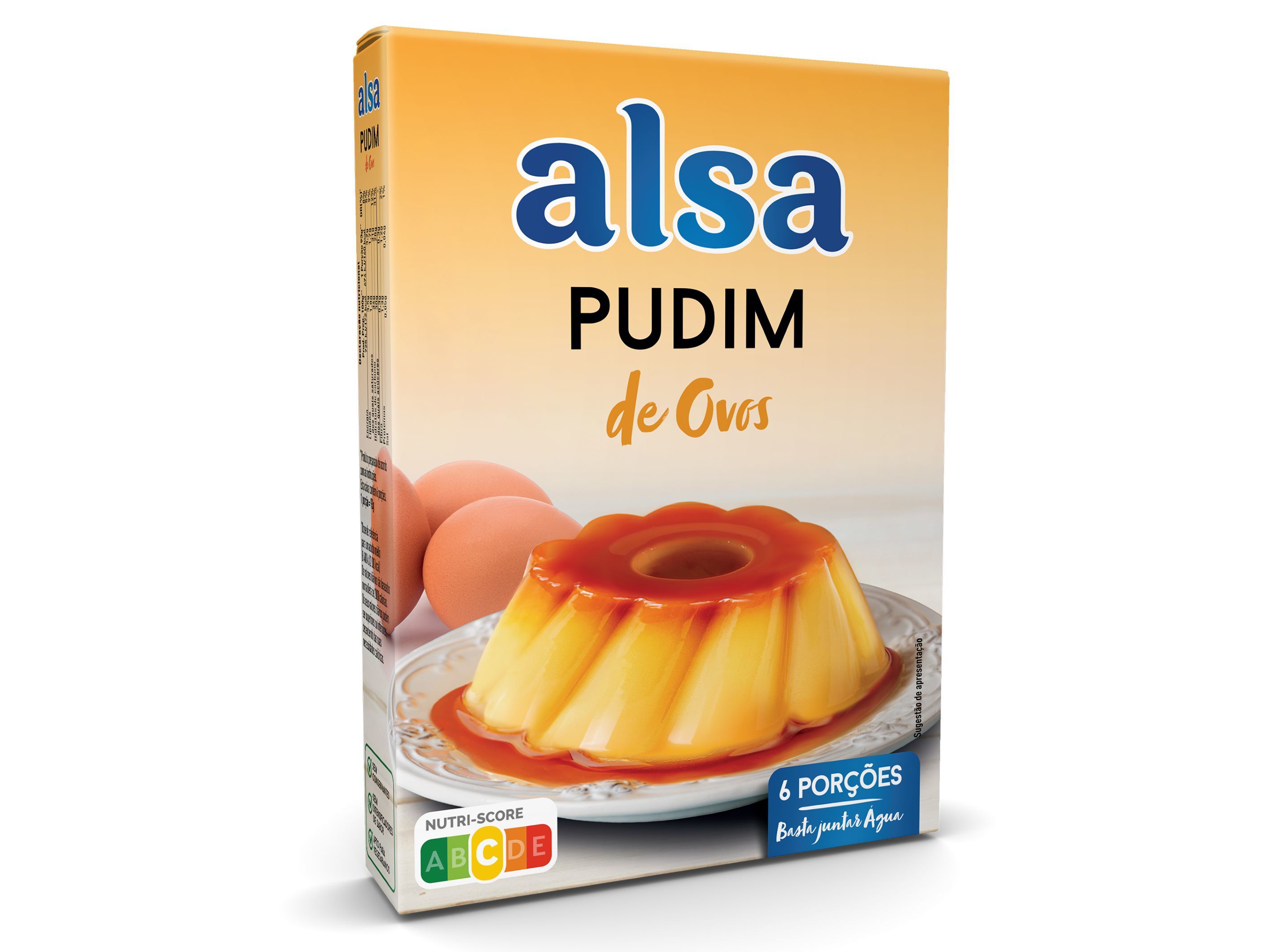 PUDIM CASEIRO DE OVOS ALSA OVOS 220 G