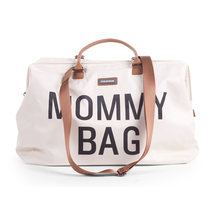 Sac à langer Mommy Bag 55 x 30 x 30 cm - Blanc cassé
