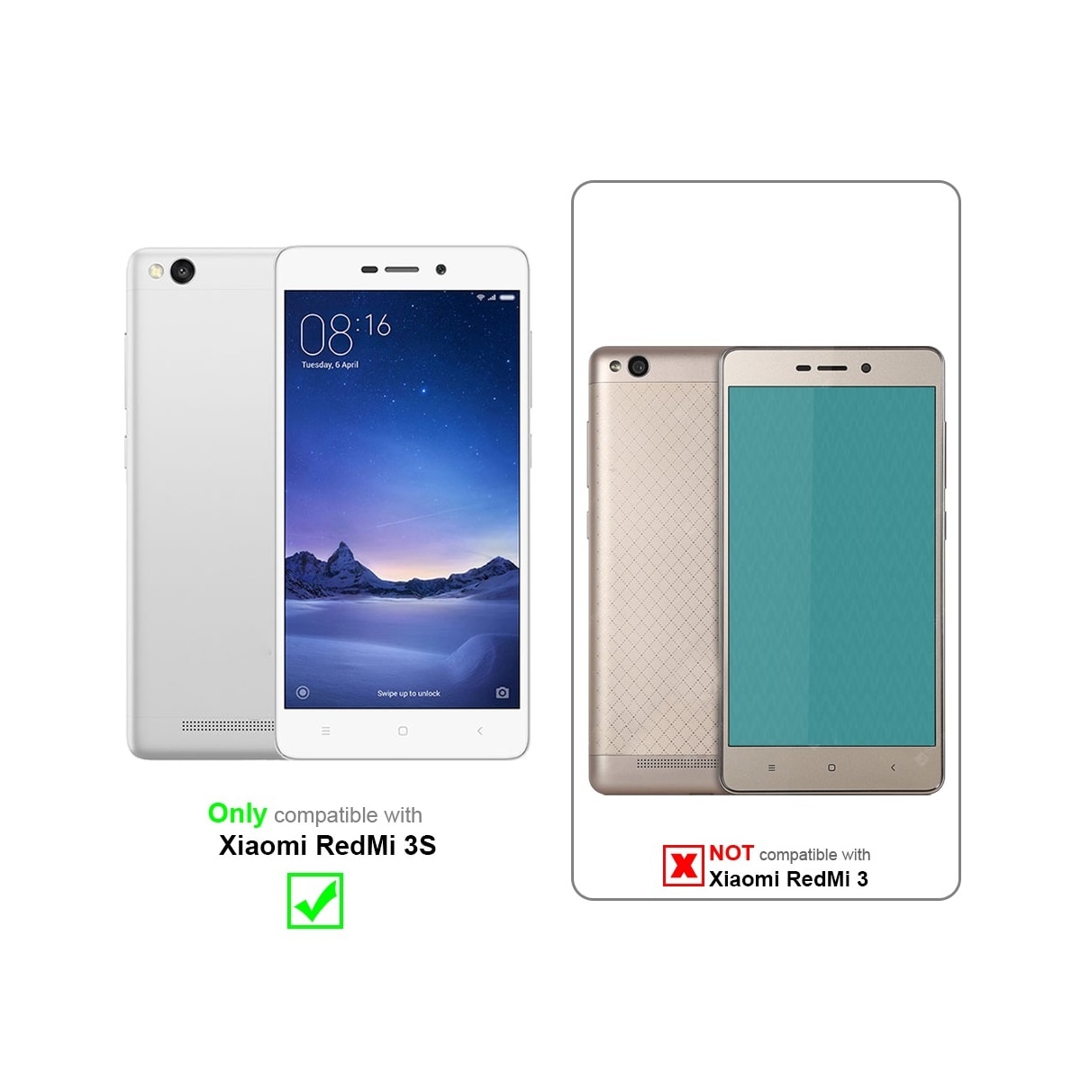 Xiaomi RedMi 3S Skjermbeskytter Skärmskydd