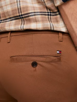 Calças chino Bleecker Slim Fit com textura