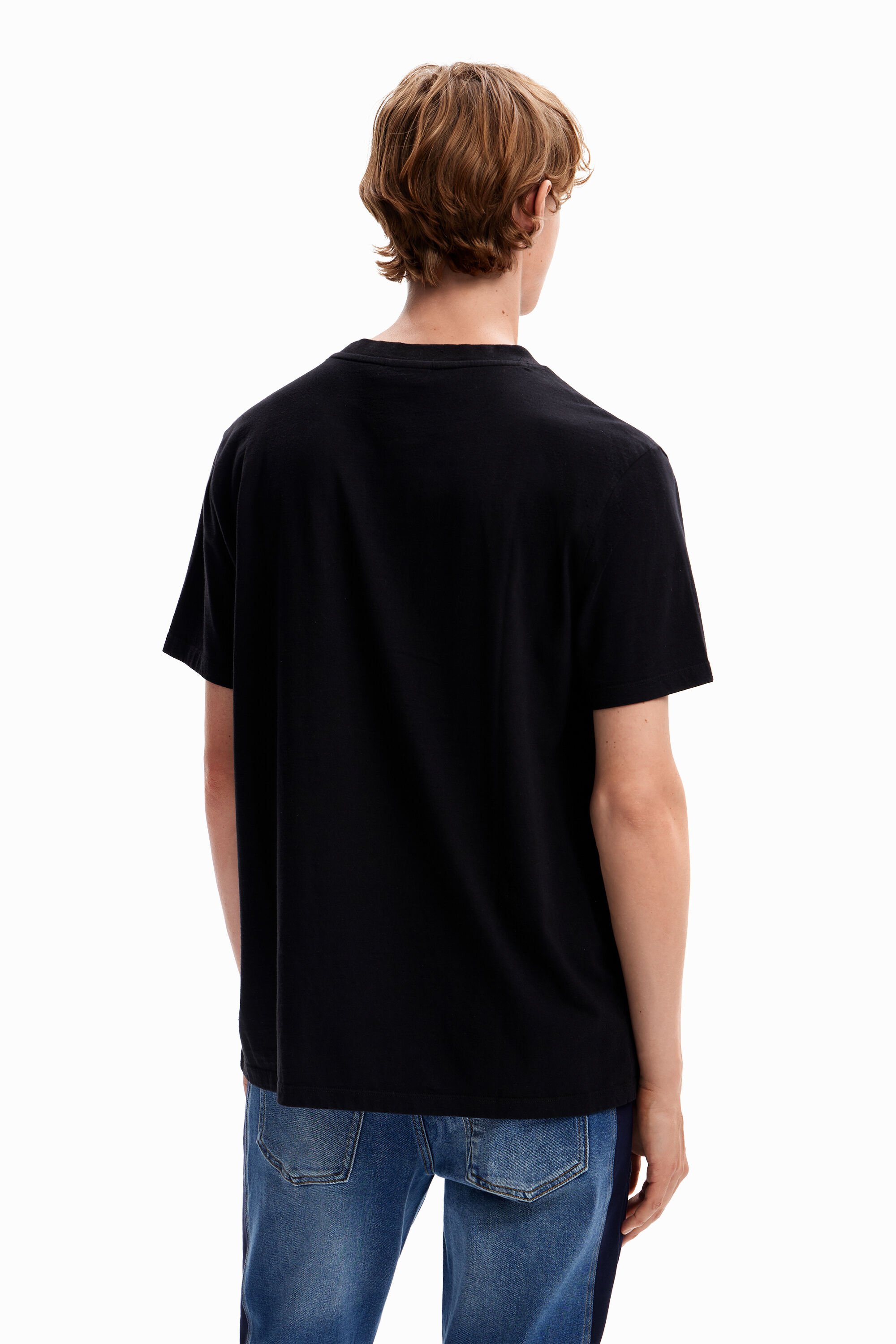 T-shirt patchwork collage
