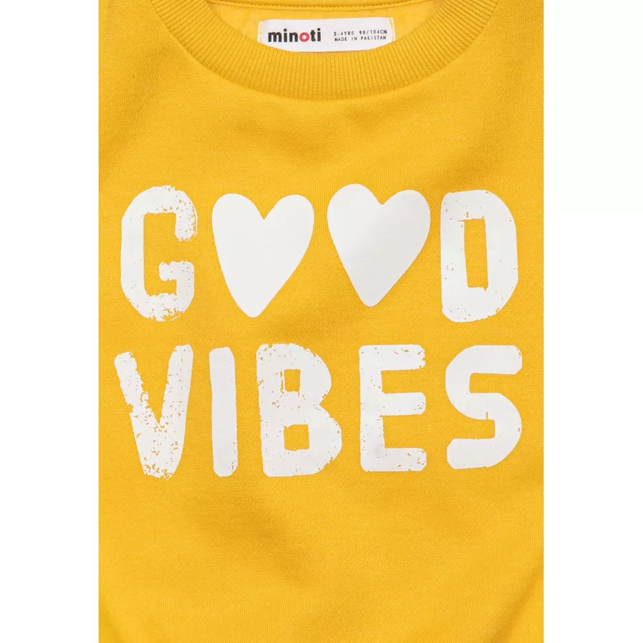 MINOTI Sweatshirt Senfgelb Gelb