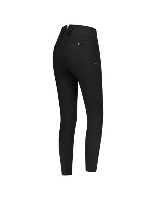 Elt Broek Mathilda Glam Hoge Taille Zwart - Ruiterkleding