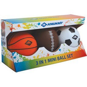 Set de mini-ballons 3en1, 3 pièces