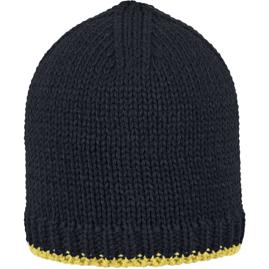 Sterntaler Strickmütze Kontrast marine