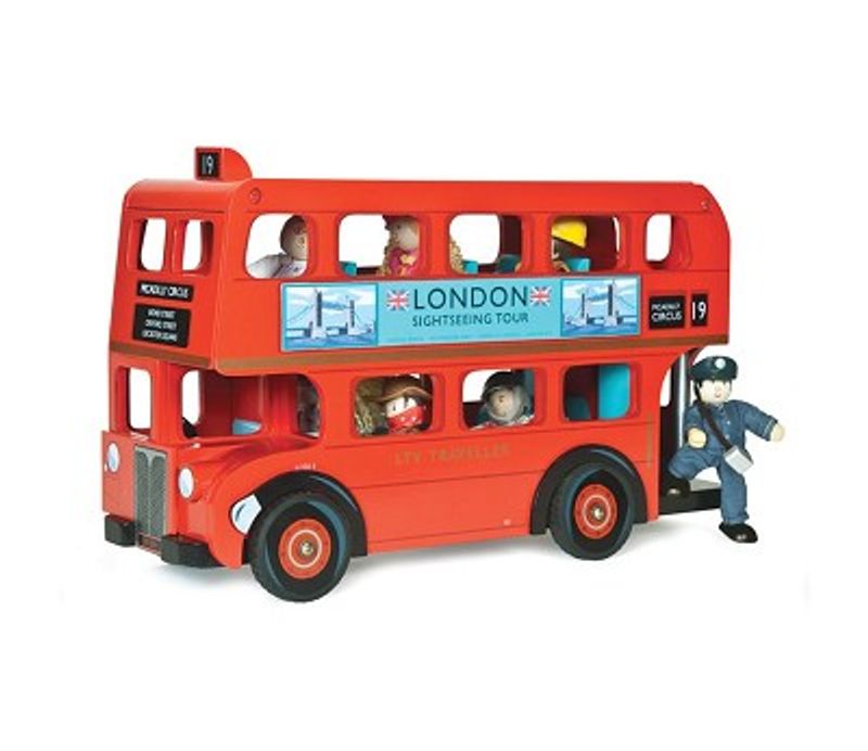 Le Toy Van London Buss, Lekebil i Tre