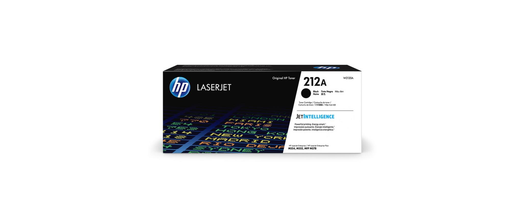 Toner Nr.212A (W2120A) Black<br>Tonerkartusche