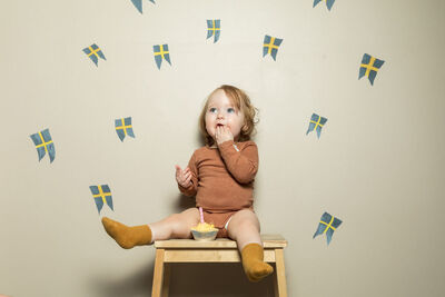 That's Mine Wallsticker Svensk Flagg 14 stk